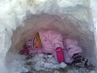 Iglu bauen!